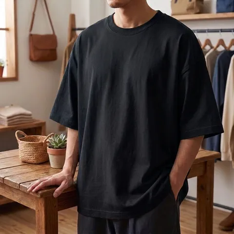Remera Oversize Black